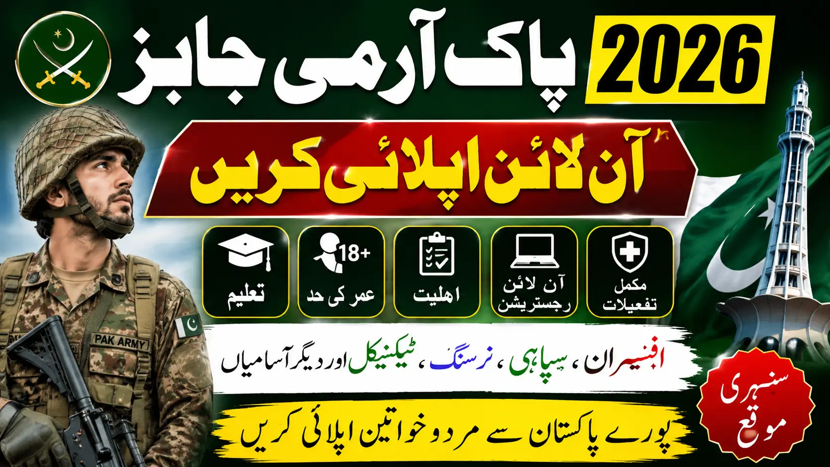 joinpakarmy.gov.pk Jobs 2026 Online Apply & Registration Guide
